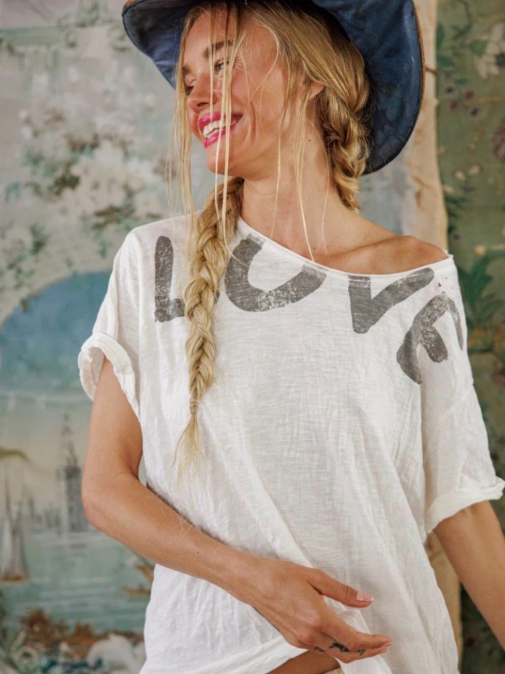 MP 'Love' Graphic Tee - White